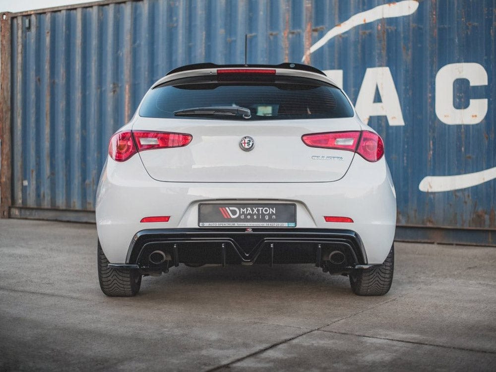 Maxton Design Rear Valance Alfa Romeo Giulietta Facelift (Exhaust ON BOTH Sides Version) 2016-2020 Maxton Design SR