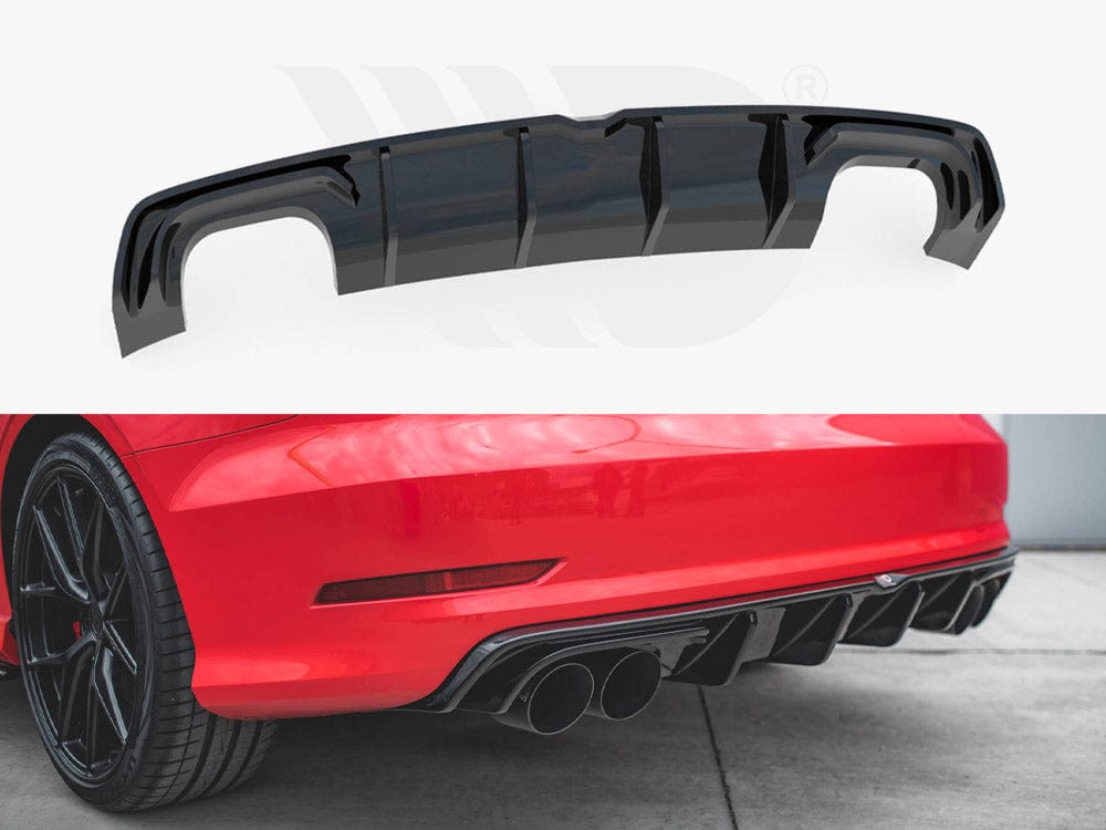 Maxton Design Rear Valance Audi S3 Sedan 8V 2013-2016 Maxton Design SR
