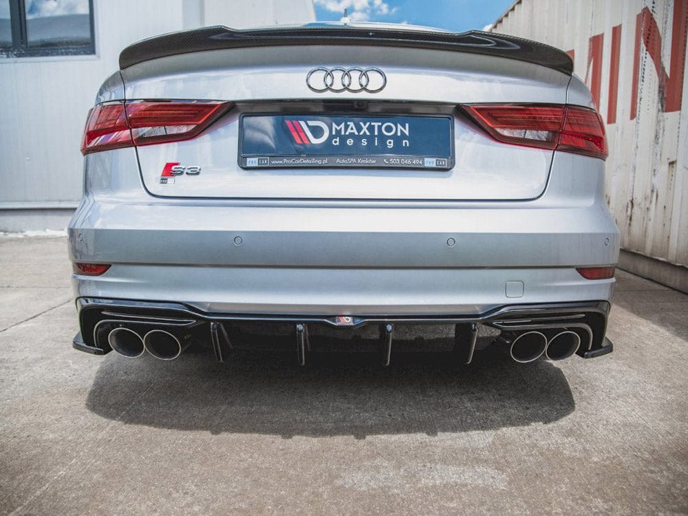 Maxton Design Rear Valance Audi S3 Sedan 8V Facelift 2016-2020 Maxton Design SR
