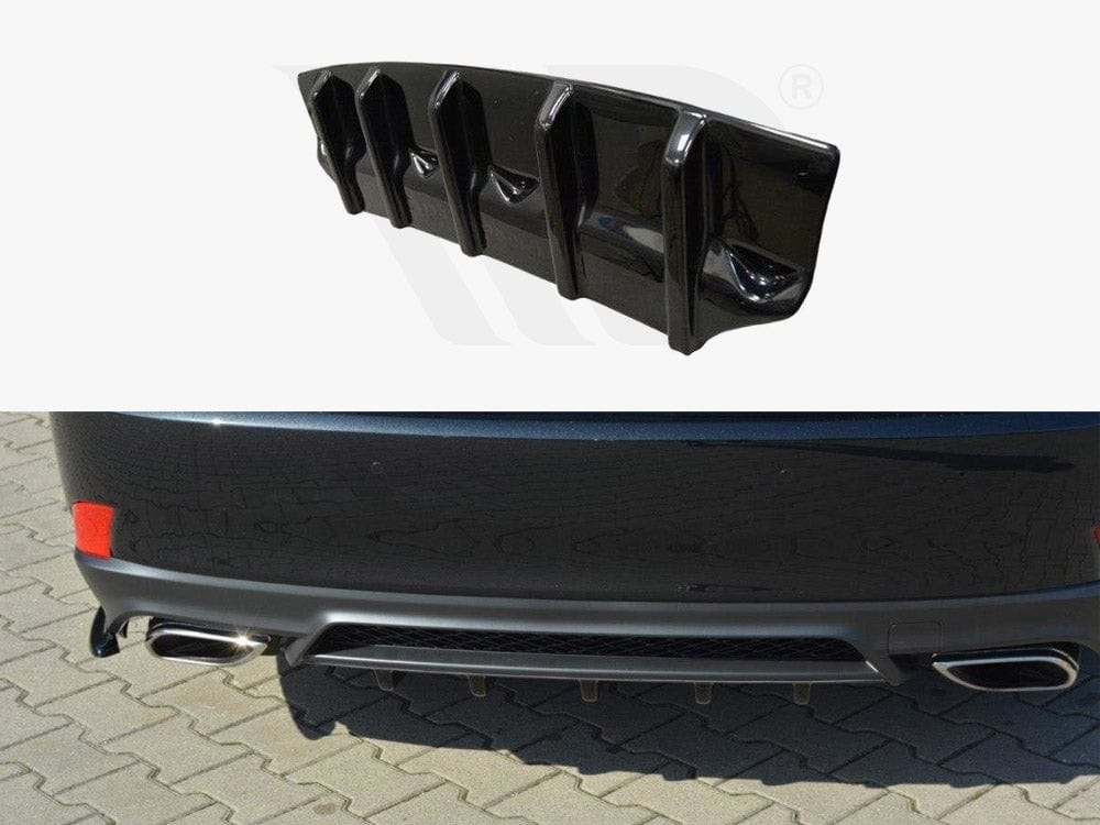Maxton Design Rear Valance Lexus IS Mk3 Facelift T 2016-UP Maxton Design SR