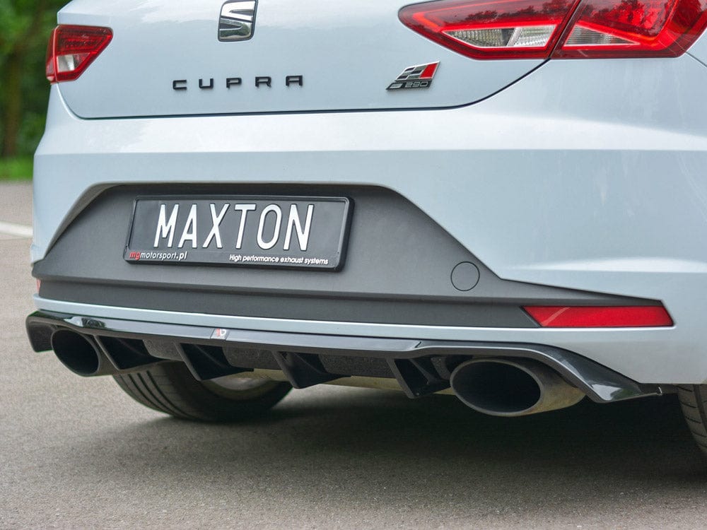 Maxton Design Rear Valance Seat Leon Mk3 Cupra 2014-2016 Maxton Design SR