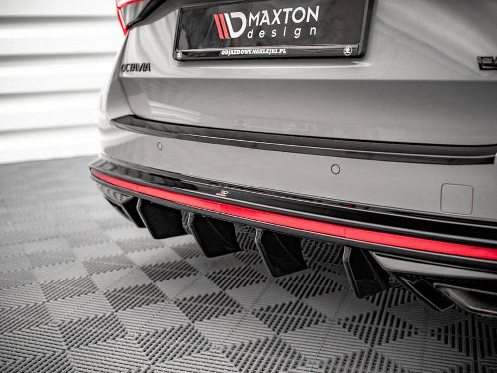 Maxton Design Rear Valance Skoda Octavia RS Mk4 2020- Maxton Design SR