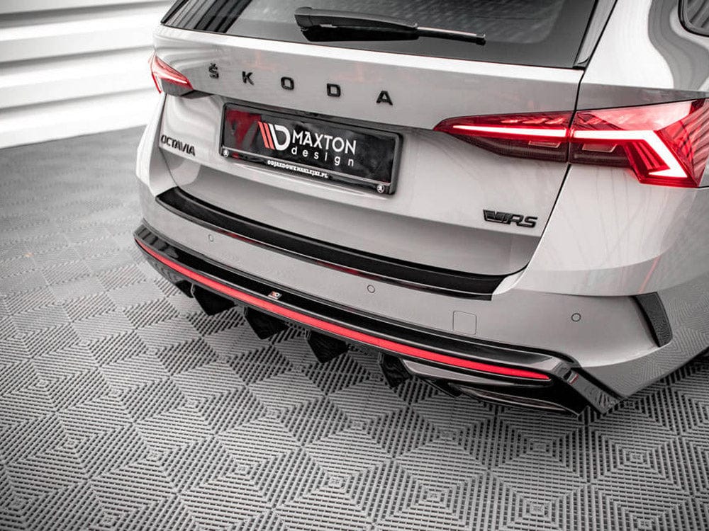 Maxton Design Rear Valance Skoda Octavia RS Mk4 2020- Maxton Design SR