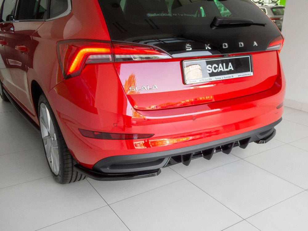 Maxton Design Rear Valance Skoda Scala 2019-UP Maxton Design SR
