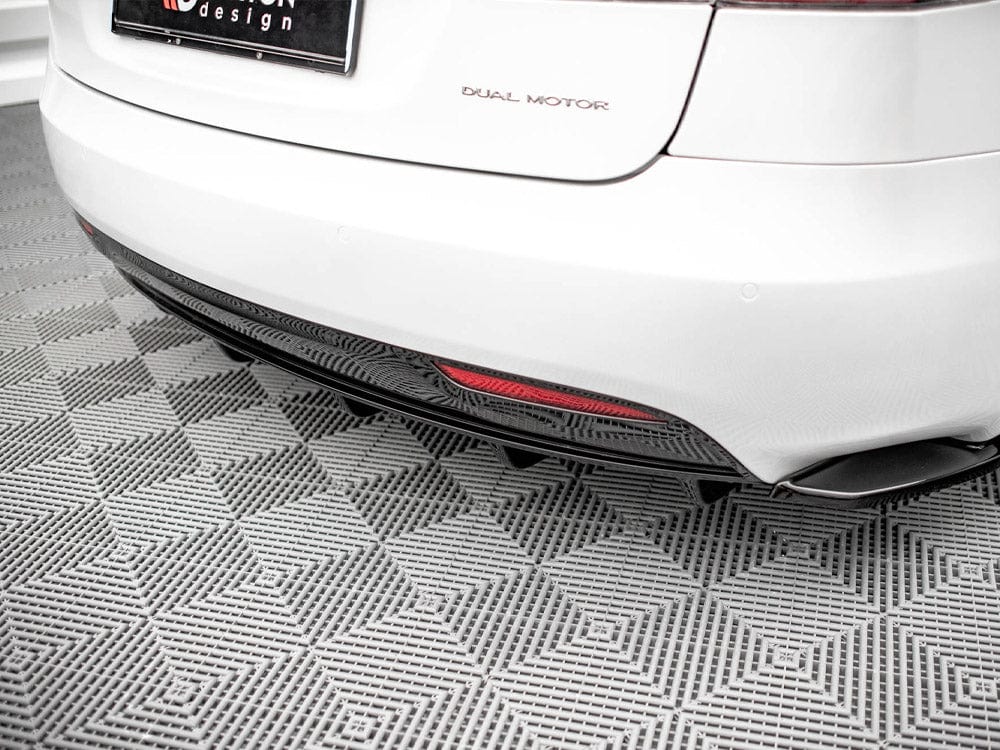 Maxton Design Rear Valance Tesla Model S Facelift Maxton Design SR