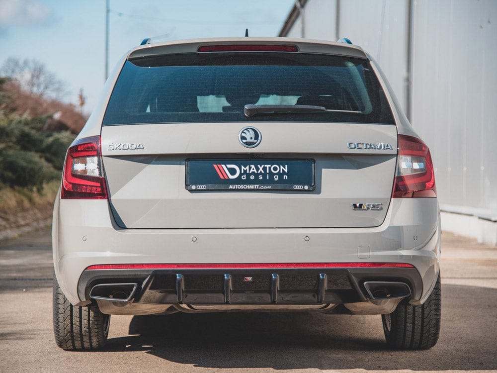 Maxton Design Rear Valance V.1 Skoda Octavia VRS MK3/ MK3.5 Hatchback / Estate Maxton Design SR