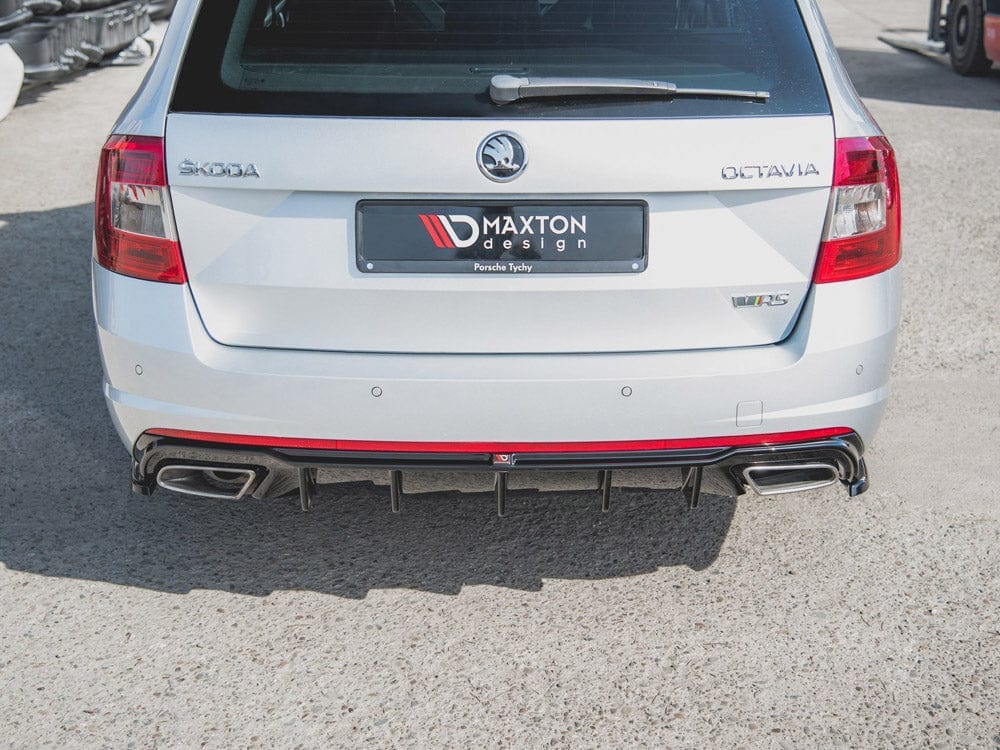 Maxton Design Rear Valance V.2 Skoda Octavia RS Mk3 / Mk3 FL Hatchback / Estate (Diesel) Maxton Design SR