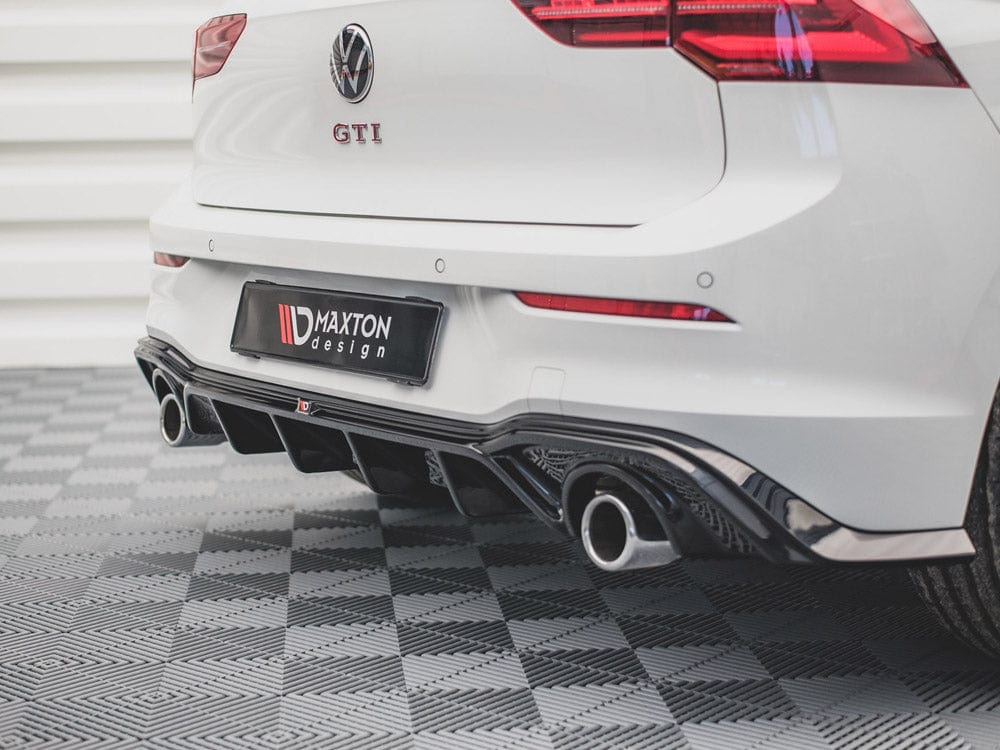 Maxton Design Rear Valance V2 VW Golf 8 GTI 2020- Maxton Design SR