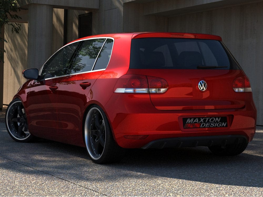 Maxton Design Rear Valance VW Golf Mk6 NO Exhaust CUT OUT 2008-2012 Maxton Design SR