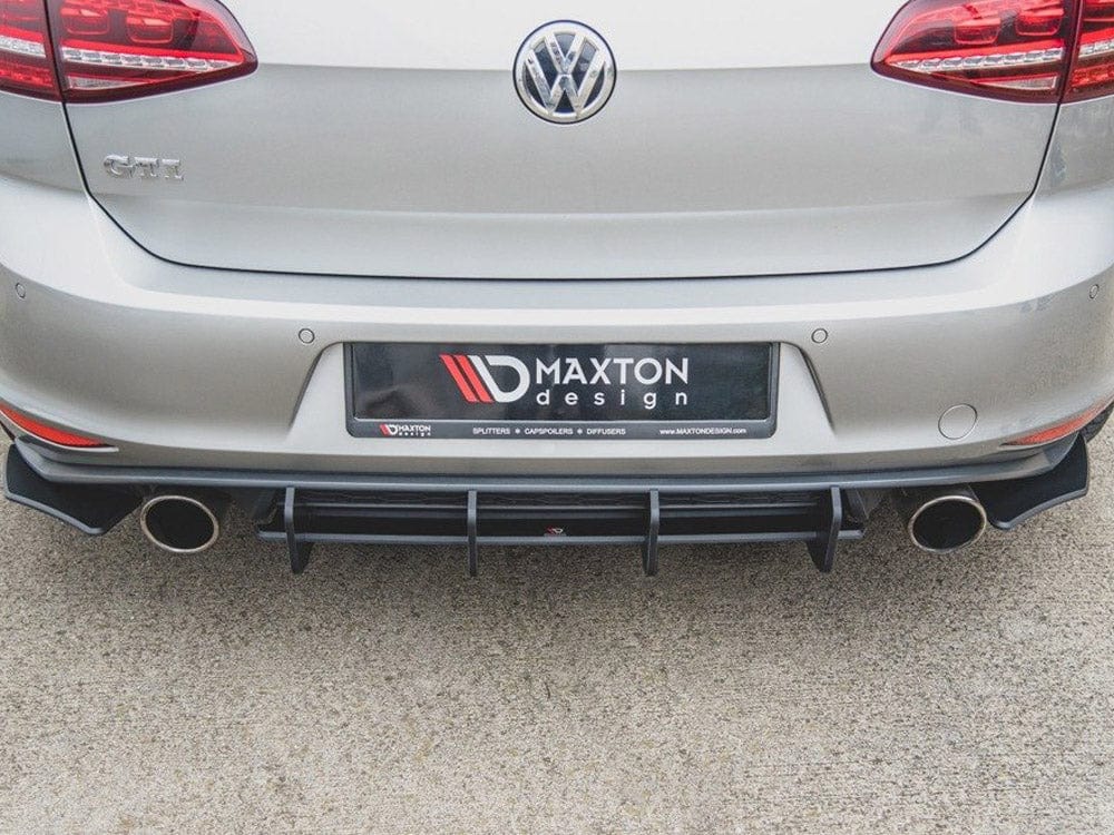Maxton Design Red Maxton Racing Rear Side Splitters V.2 VW Golf Mk7 GTI Maxton Design SR