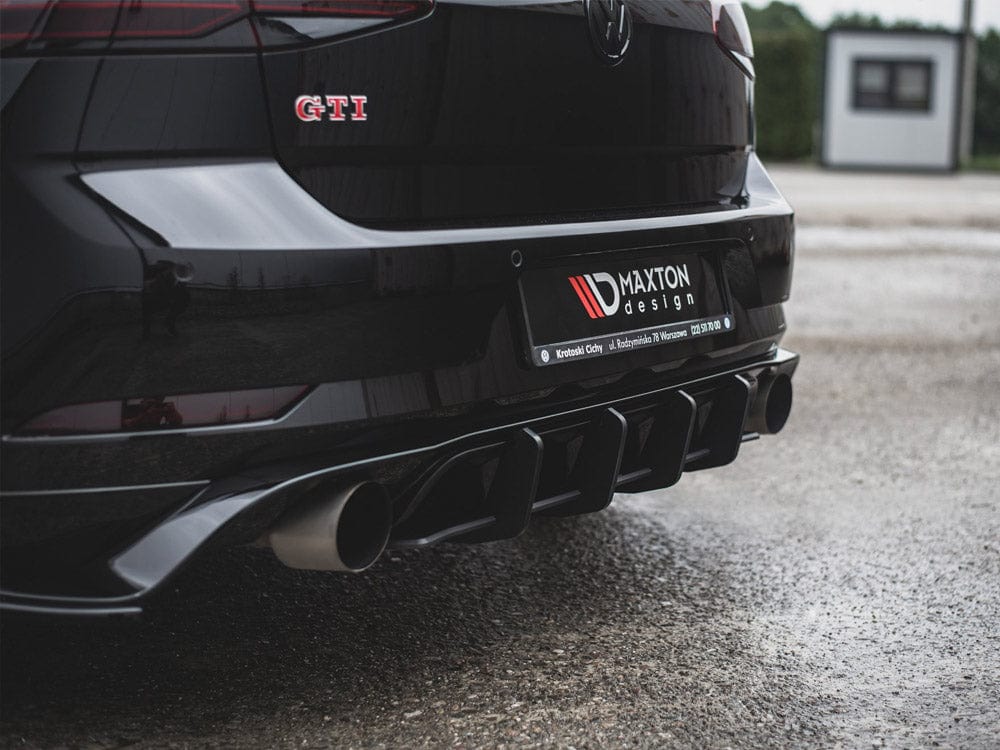 Maxton Design Red Rear Diffuser VW Golf MK7.5 GTI TCR 2019-2020 Maxton Design SR