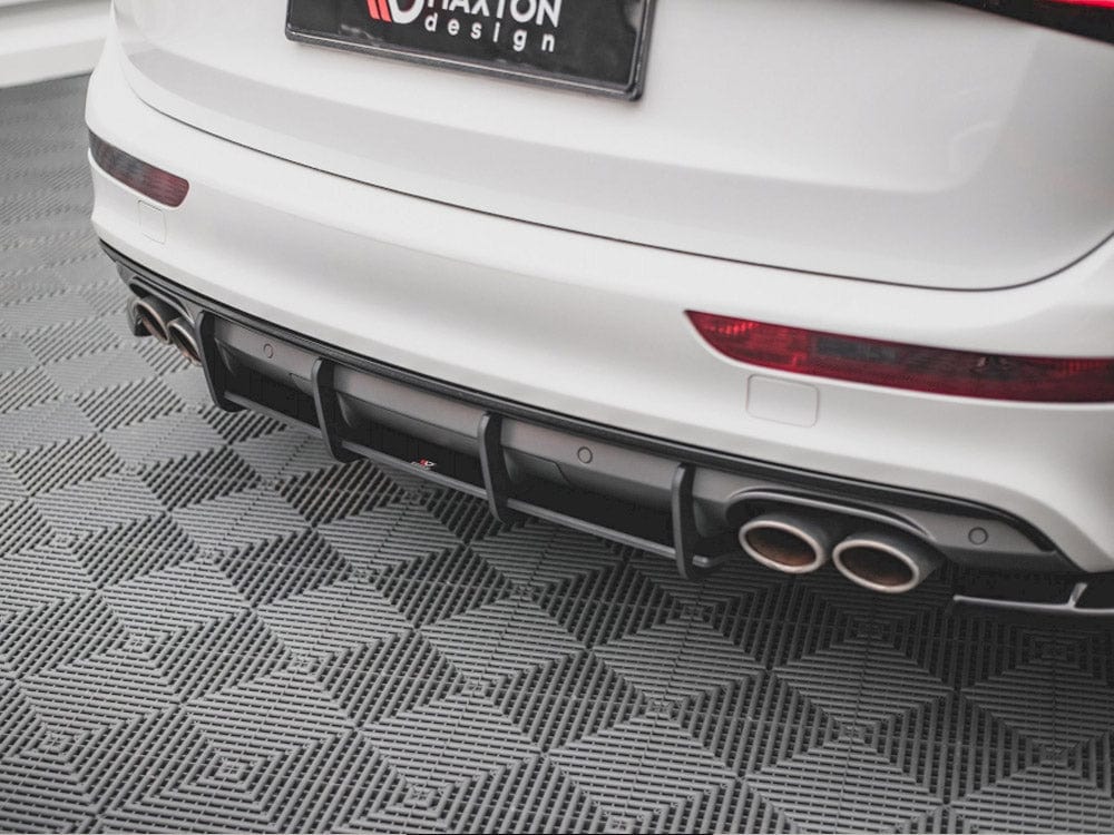 Maxton Design Red Street PRO Rear Diffuser Audi SQ5 Mk1 8R 2012-2017 Maxton Design SR