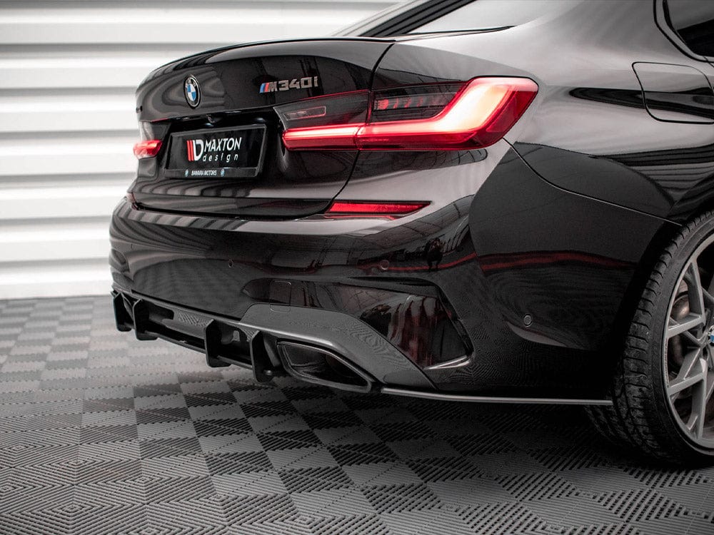 Maxton Design Red Street PRO Rear Diffuser BMW 3 M340 G20 / G21 Maxton Design SR