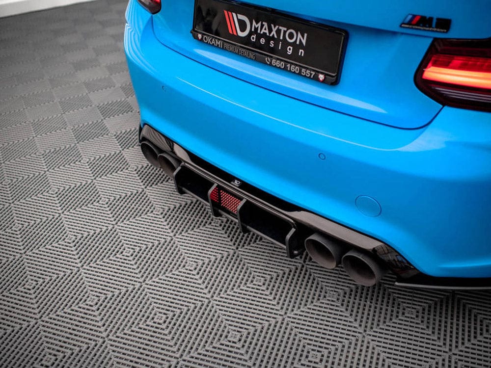 Maxton Design Red Street PRO Rear Diffuser Bmw M2 F87 2016-2020 Maxton Design SR