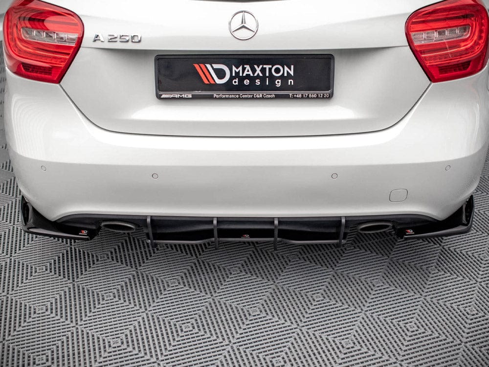 Maxton Design Red Street PRO Rear Diffuser Mercedes A W176 2012-2015 Maxton Design SR