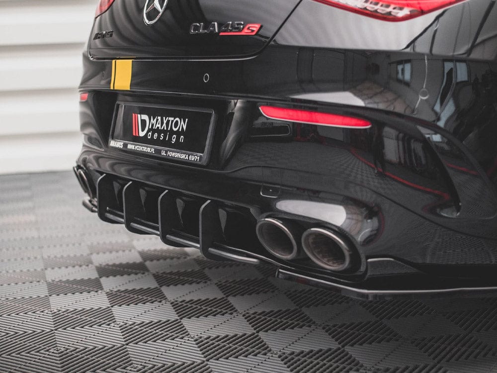 Maxton Design Red Street PRO Rear Diffuser Mercedes-AMG CLA 35 / 45 C118 2019- Maxton Design SR