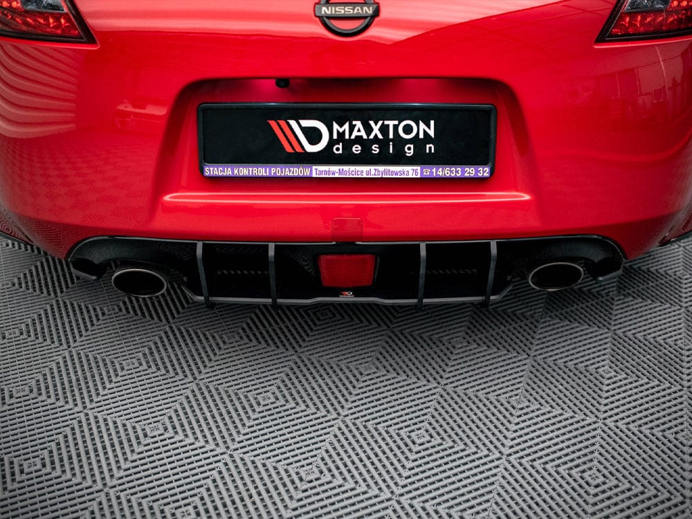 Maxton Design Red Street PRO Rear Diffuser Nissan 370Z 2009-2020 Maxton Design SR