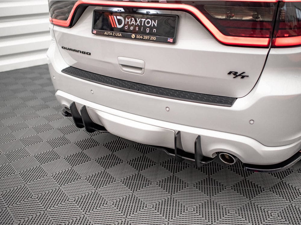Maxton Design Red Street PRO Rear Diffuser V.1 Dodge Durango RT MK3 2014-2020 Maxton Design SR