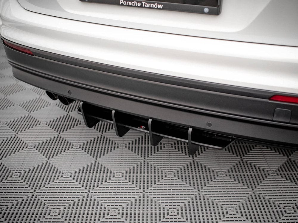 Maxton Design Red Street PRO Rear Diffuser VW Tiguan MK2 2015-2020 Maxton Design SR