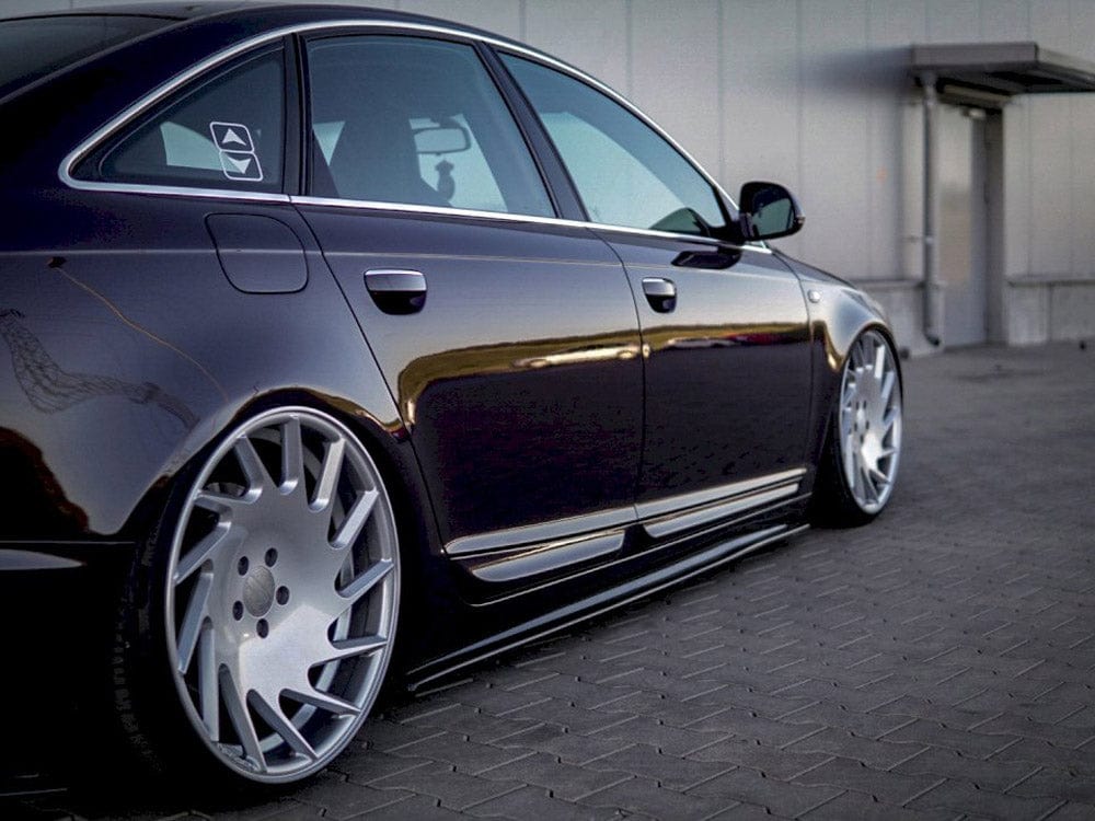 Maxton Design Side Skirt Diffusers Audi A6 S-line C6/ C6 FL 2004-2011 Maxton Design SR