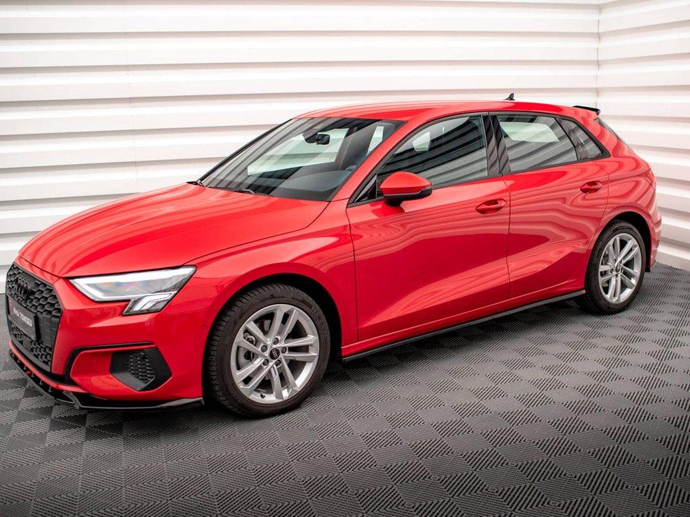 Maxton Design Side Skirts Diffusers Audi A3 8Y Maxton Design SR