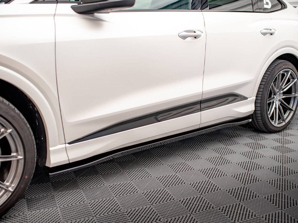 Maxton Design Side Skirts Diffusers Audi Q4 e-Tron Sportback Mk1 Maxton Design SR