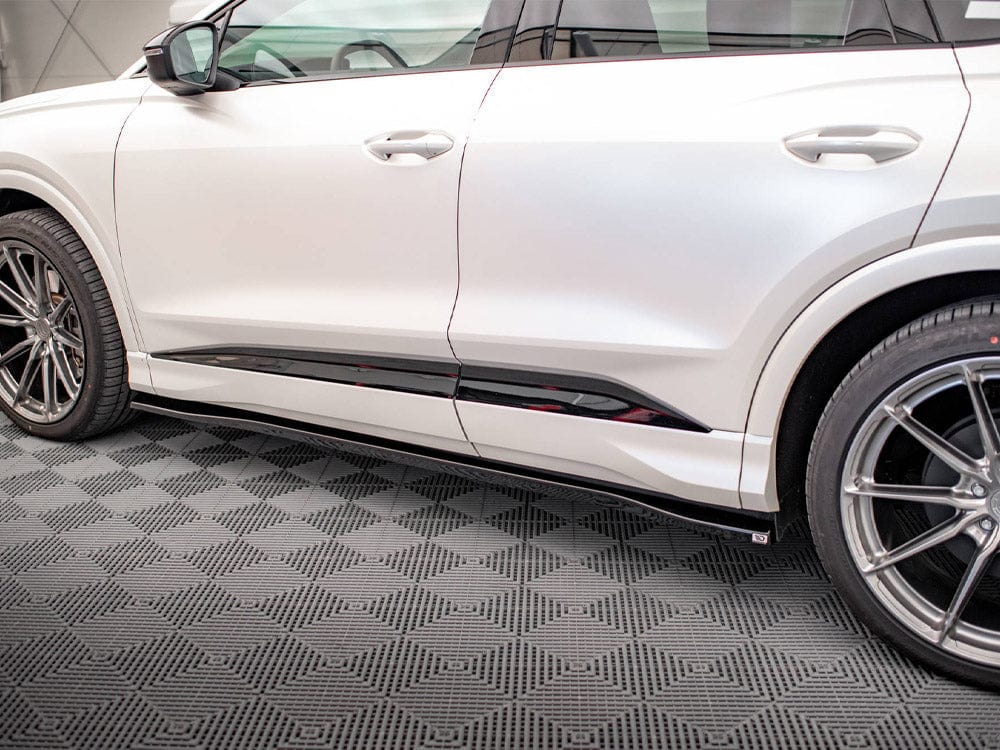 Maxton Design Side Skirts Diffusers Audi Q4 e-Tron Sportback Mk1 Maxton Design SR