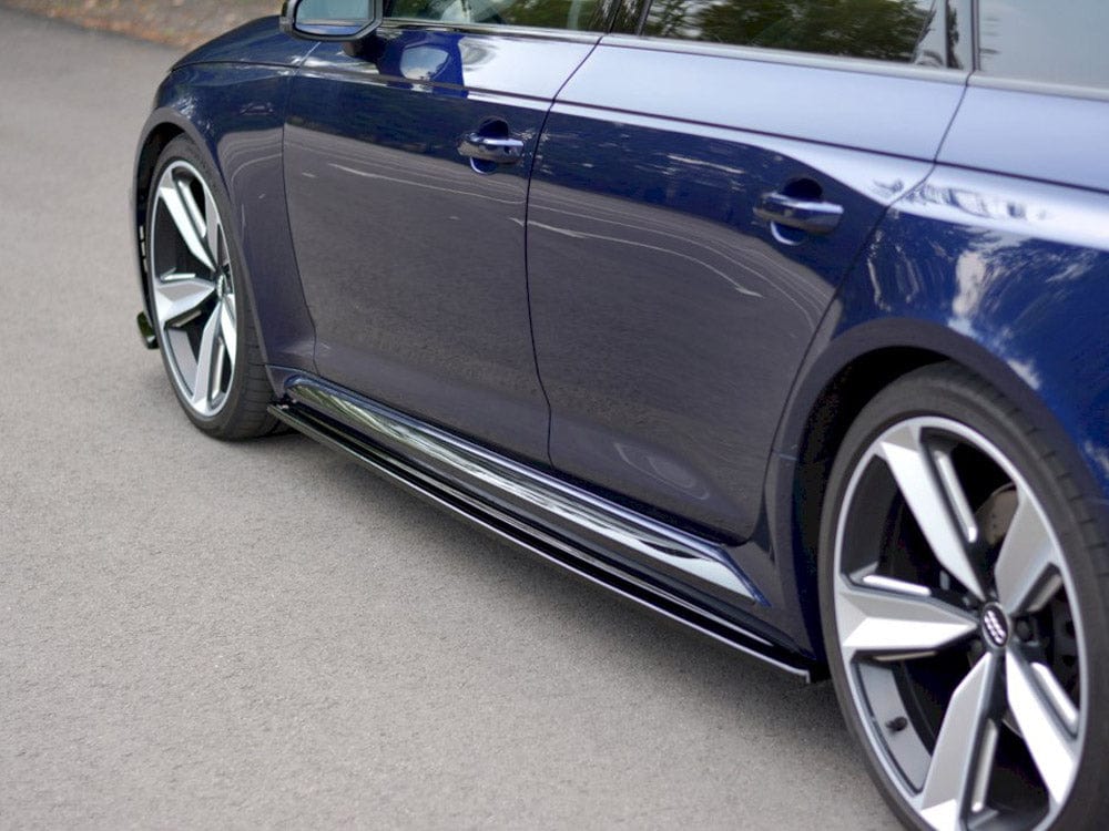 Maxton Design Side Skirts Diffusers Audi RS4 B9 2017-2019 Maxton Design SR