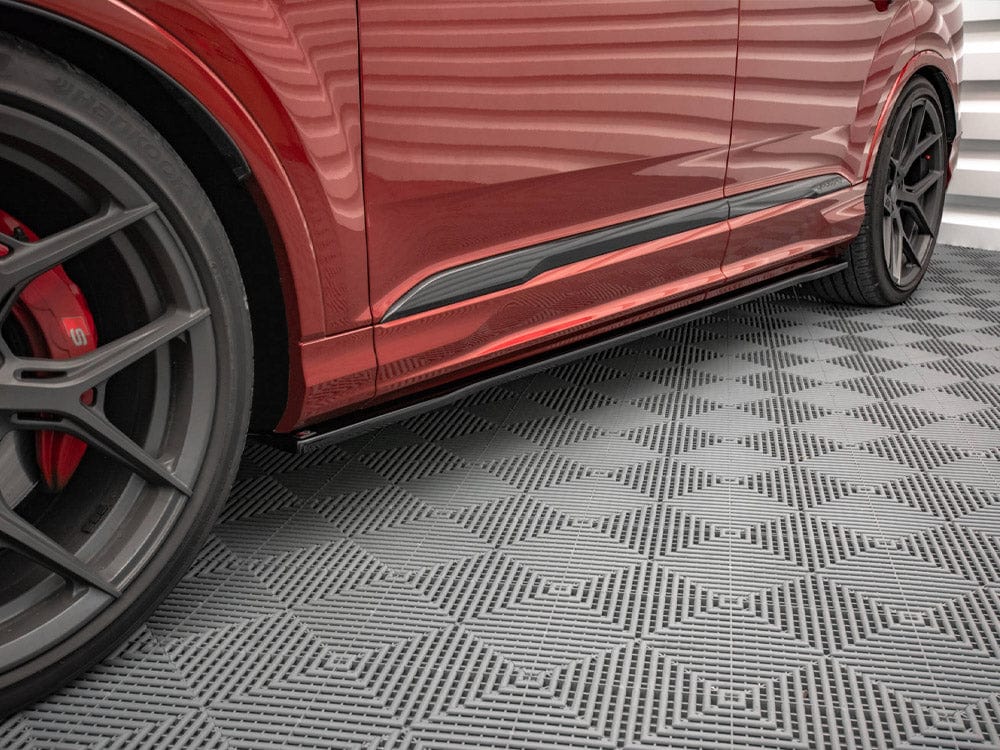 Maxton Design Side Skirts Diffusers Audi SQ7 /Q7 S-line MK2 (4M) Facelift 2019- Maxton Design SR