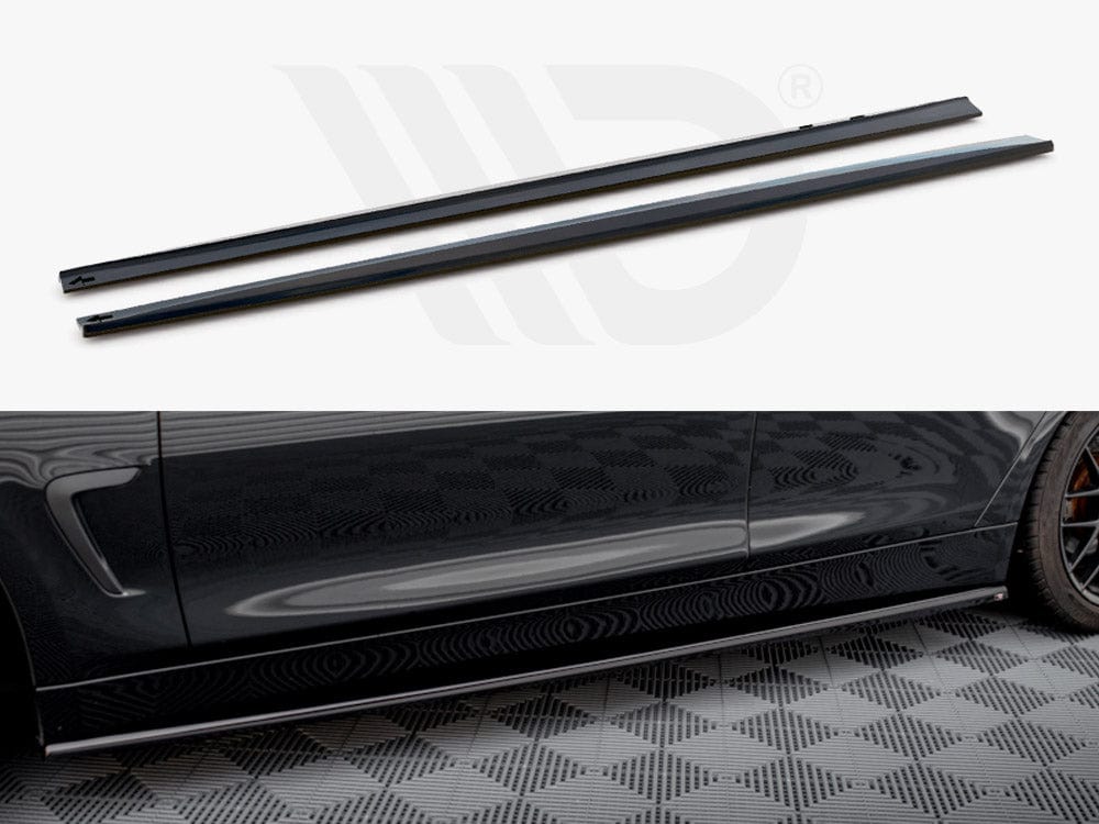 Maxton Design Side Skirts Diffusers BMW 4 Gran Coupe F36 Maxton Design SR
