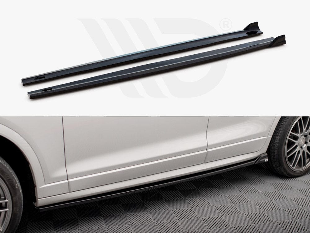 Maxton Design Side Skirts Diffusers BMW X3 M-Pack F25 Maxton Design SR