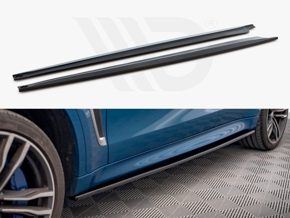 Maxton Design Side Skirts Diffusers BMW X6 M F86 Maxton Design SR