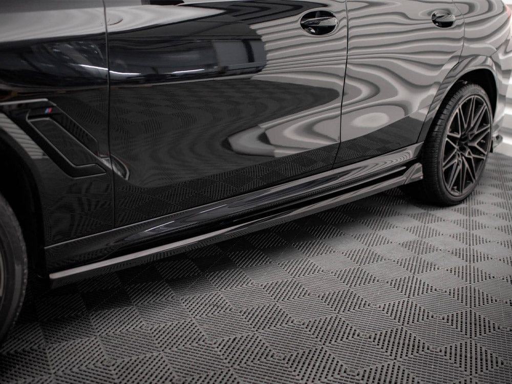 Maxton Design Side Skirts Diffusers BMW X6 M F96 / X6 M-Pack G06 Maxton Design SR