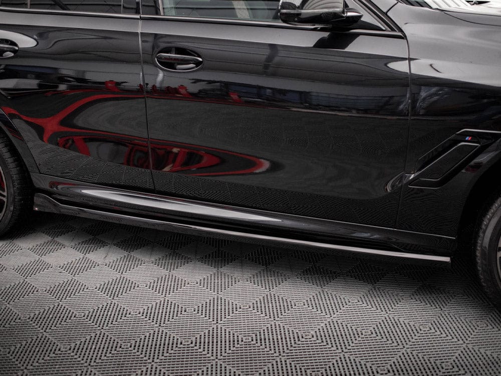 Maxton Design Side Skirts Diffusers BMW X6 M F96 / X6 M-Pack G06 Maxton Design SR