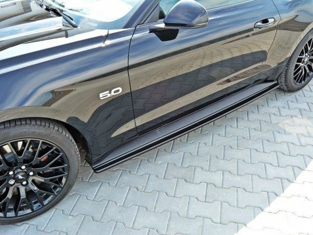 Maxton Design Side Skirts Diffusers Ford Mustang MK6 GT 2015-2017 Maxton Design SR