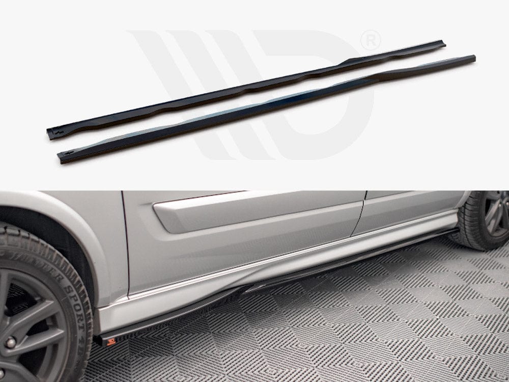 Maxton Design Side Skirts Diffusers Ford Transit Custom ST-Line Mk1 Facelift Maxton Design SR