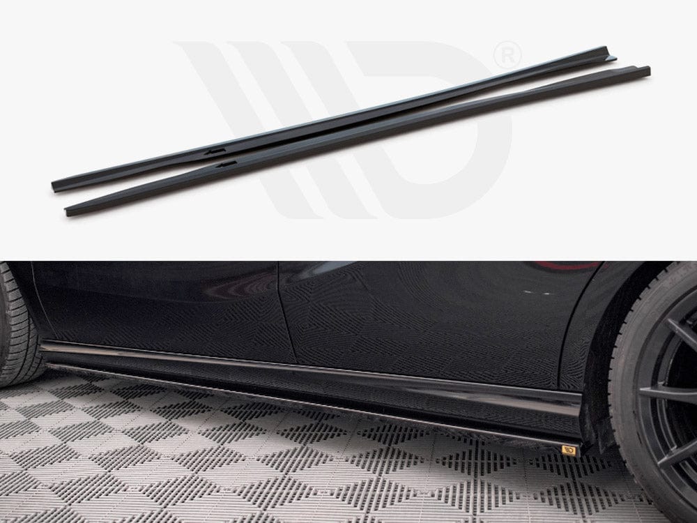 Maxton Design Side Skirts Diffusers Mercedes B W246 Facelift Maxton Design SR