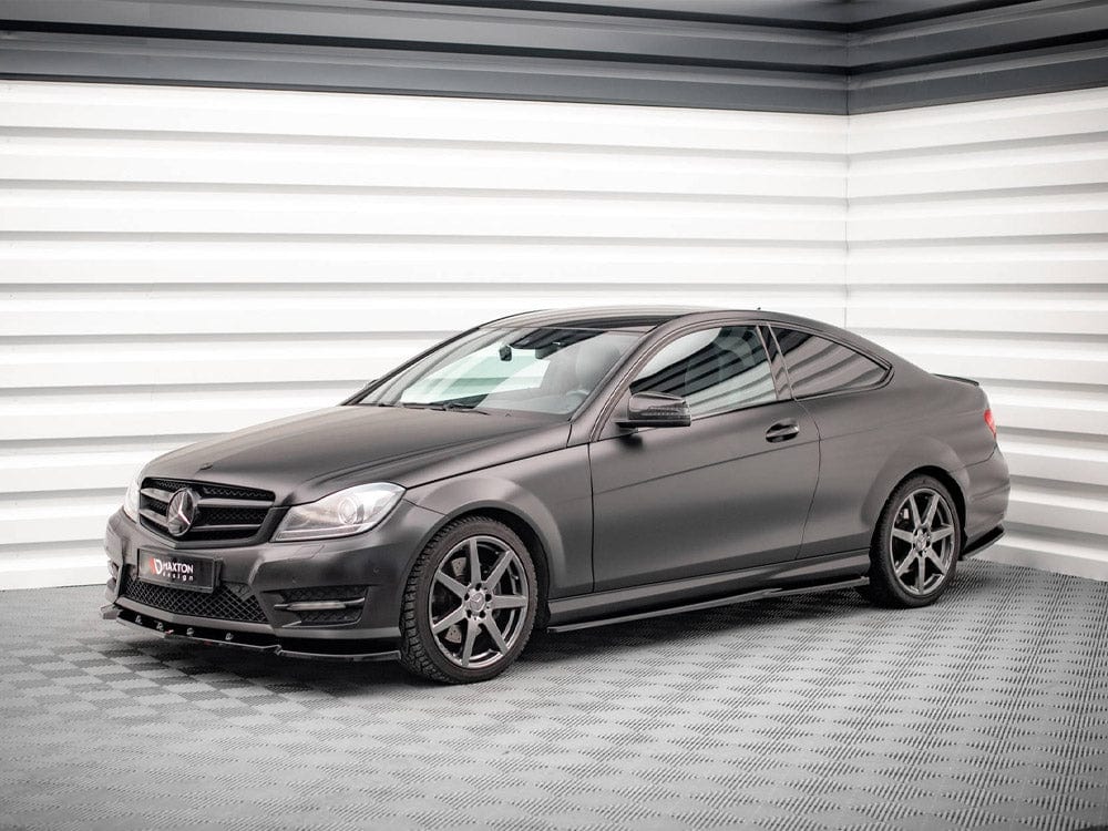 Maxton Design Side Skirts Diffusers Mercedes C Coupe AMG-Line C204 Maxton Design SR