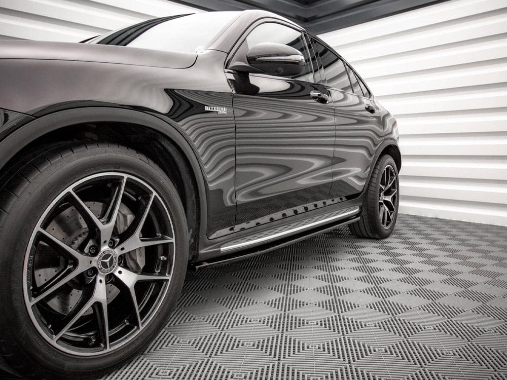 Maxton Design Side Skirts Diffusers Mercedes GLC Coupe Amg-line C253 Facelift 2019- Maxton Design SR