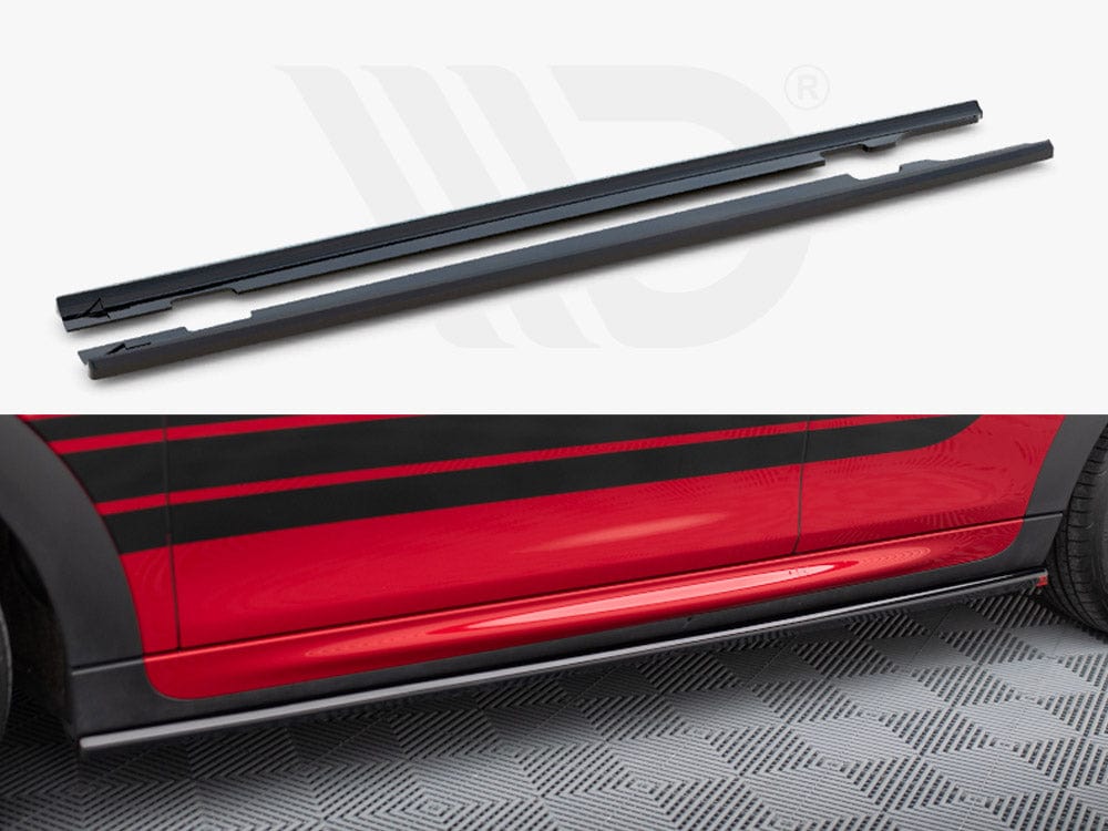 Maxton Design Side Skirts Diffusers Mini Cooper S John Cooper Works F55 Facelift Maxton Design SR