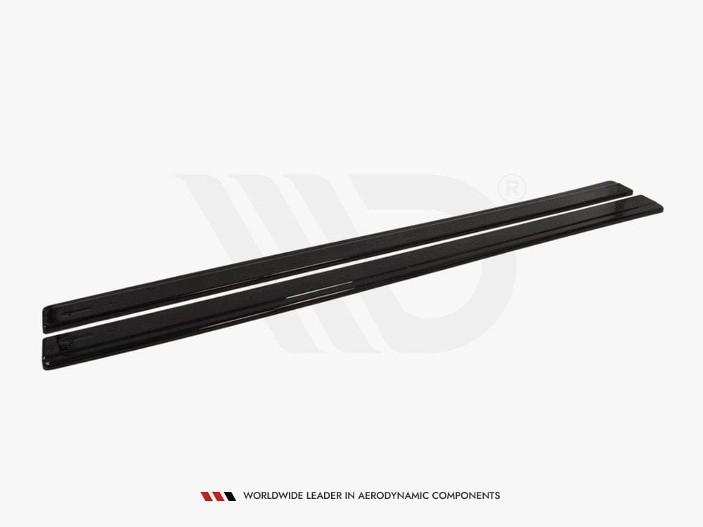 Maxton Design Side Skirts Diffusers Mitsubishi Lancer EVO X US Version 2007-2015 Maxton Design SR