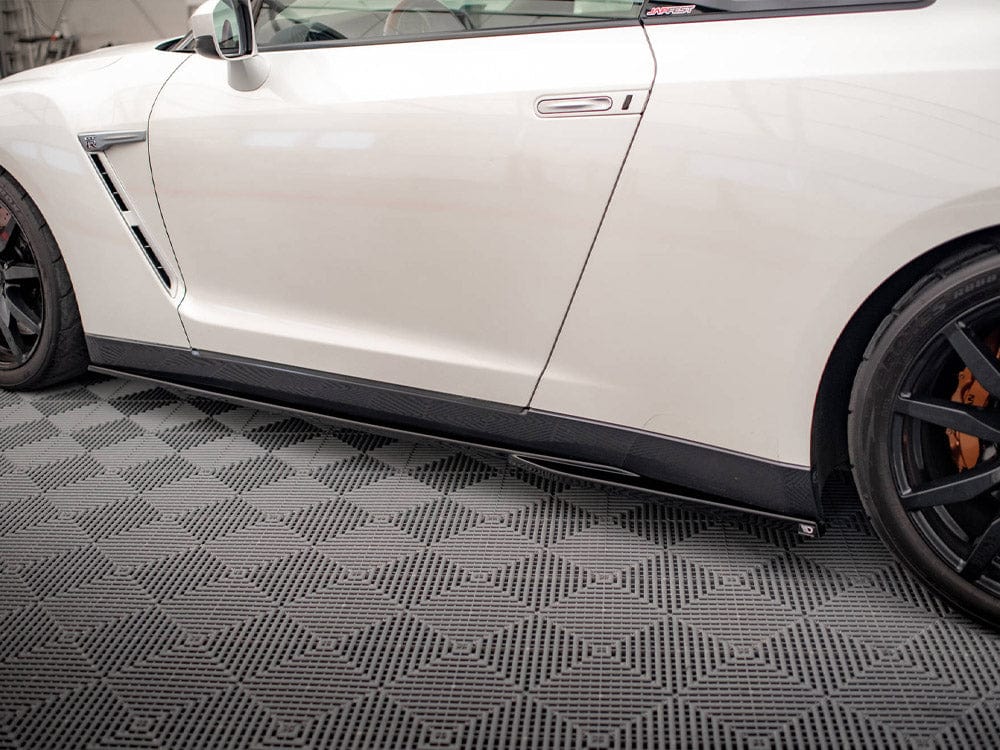 Maxton Design Side Skirts Diffusers Nissan GTR R35 Facelift Maxton Design SR