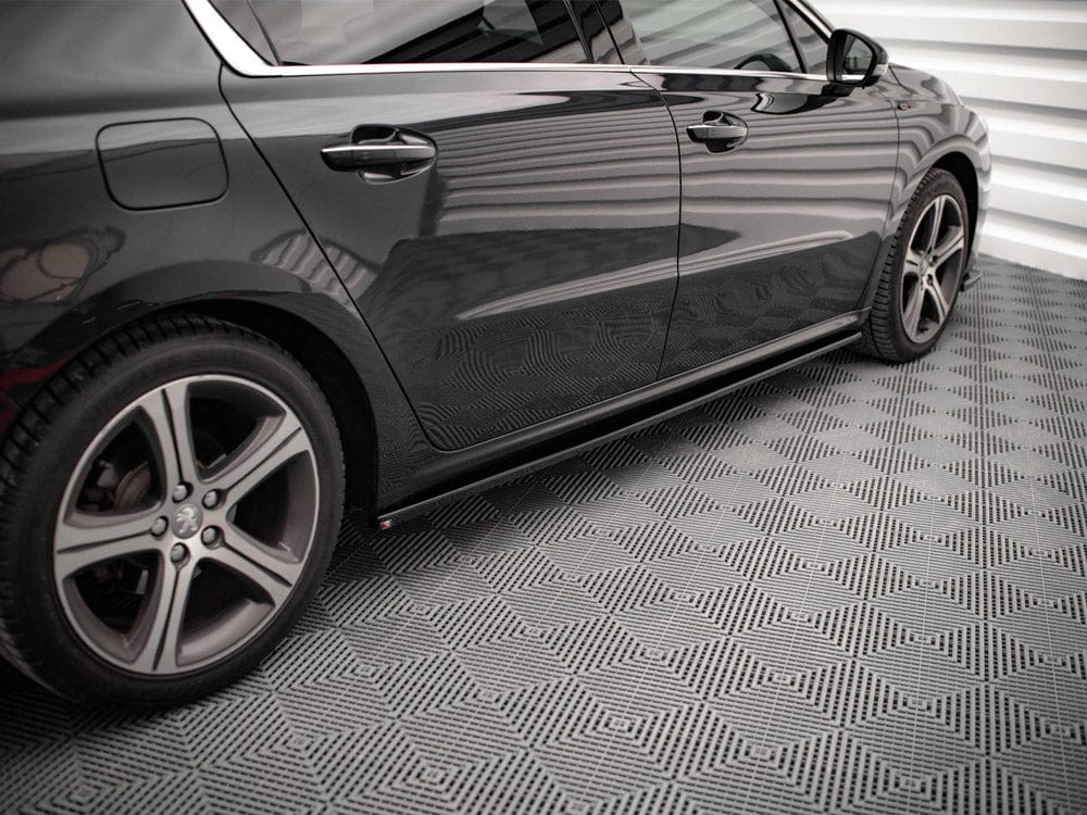 Maxton Design Side Skirts Diffusers Peugeot 508 GT MK1 Facelift 2014-2018 Maxton Design SR