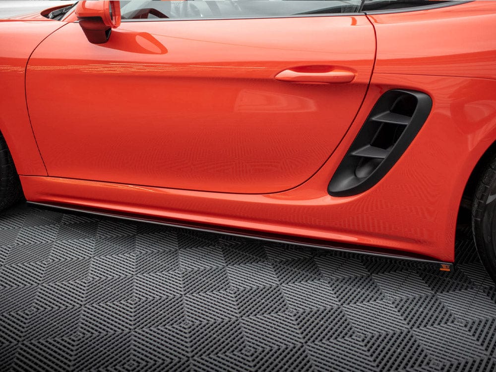 Maxton Design Side Skirts Diffusers Porsche 718 Cayman 982c Maxton Design SR