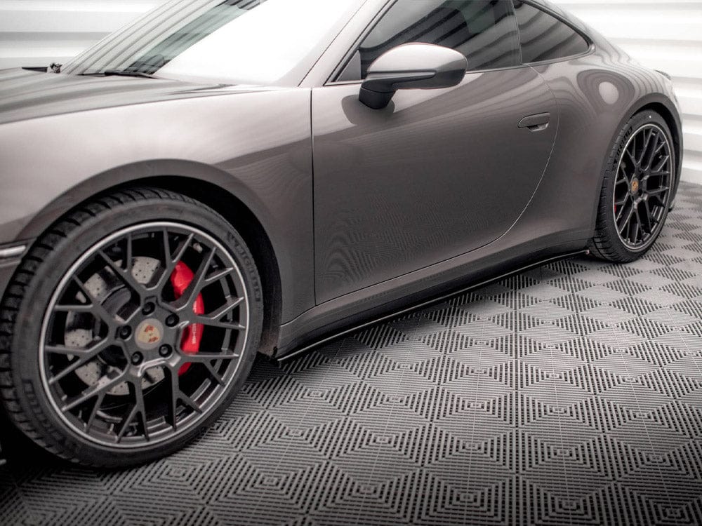 Maxton Design Side Skirts Diffusers Porsche 911 Carrera 4S 992 2019- Maxton Design SR