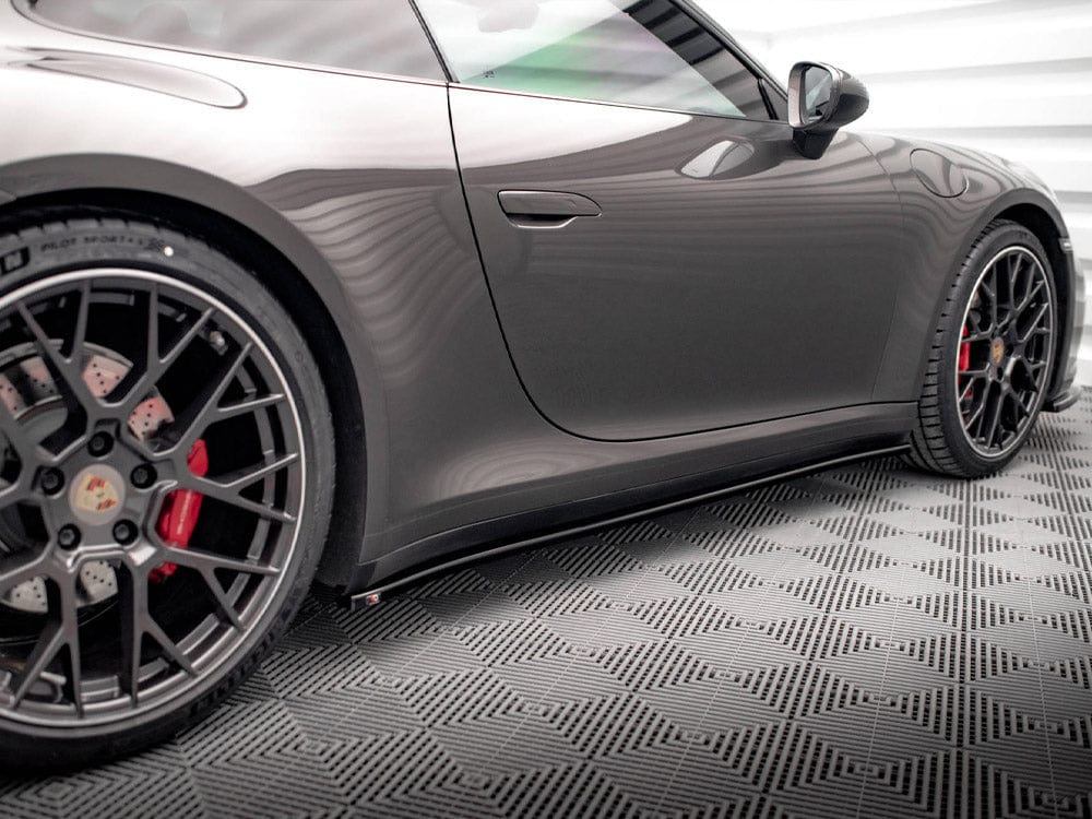 Maxton Design Side Skirts Diffusers Porsche 911 Carrera 4S 992 2019- Maxton Design SR