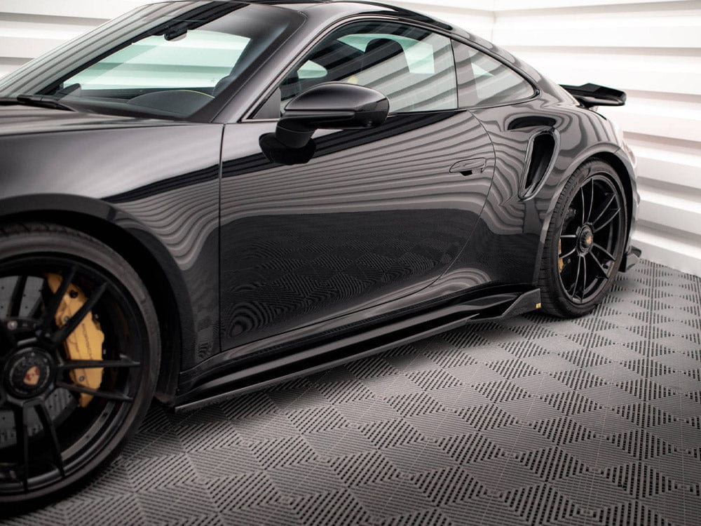 Maxton Design Side Skirts Diffusers Porsche 911 Turbo S 992 Maxton Design SR
