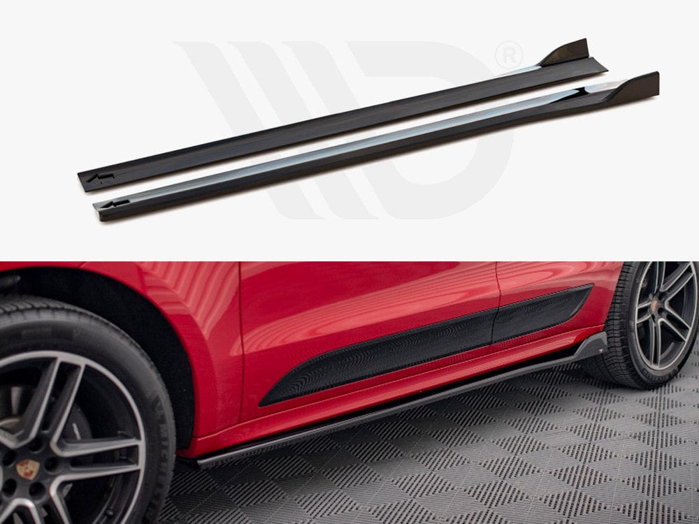 Maxton Design Side Skirts Diffusers Porsche Macan Mk1 Facelift Maxton Design SR