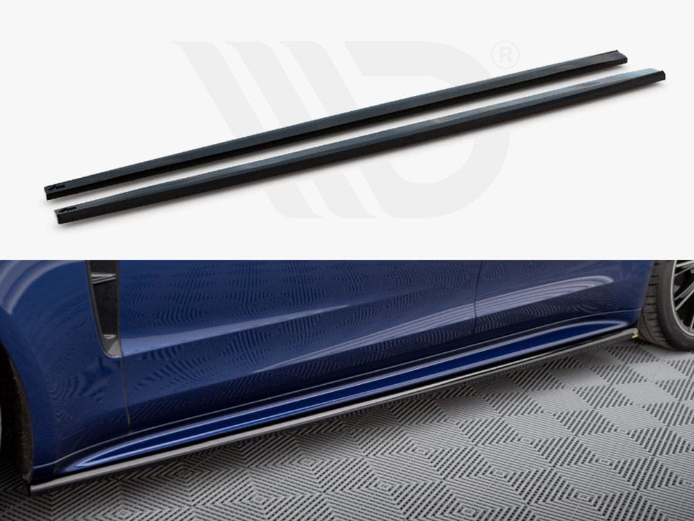 Maxton Design Side Skirts Diffusers Porsche Panamera E-Hybrid 971 Facelift Maxton Design SR