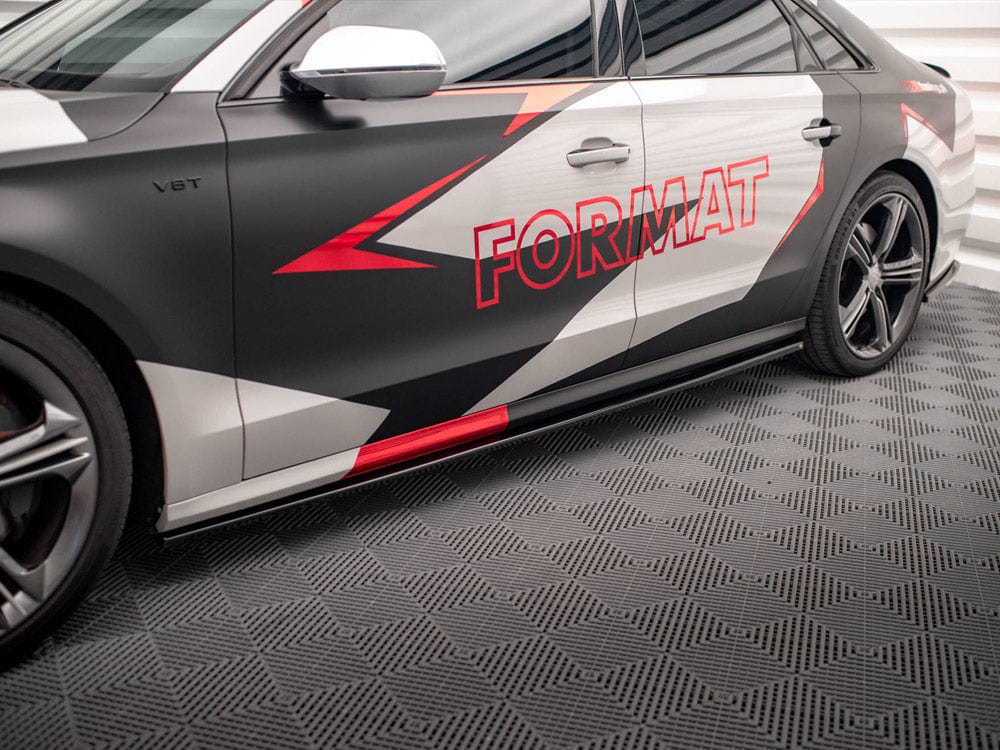 Maxton Design Side Skirts Diffusers V.1 Audi S8 D4 Maxton Design SR